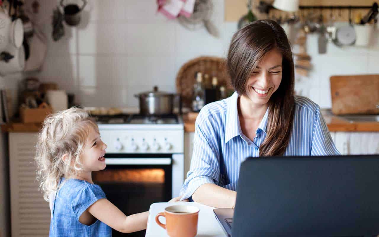 Tips for Working at Home with Your Nanny