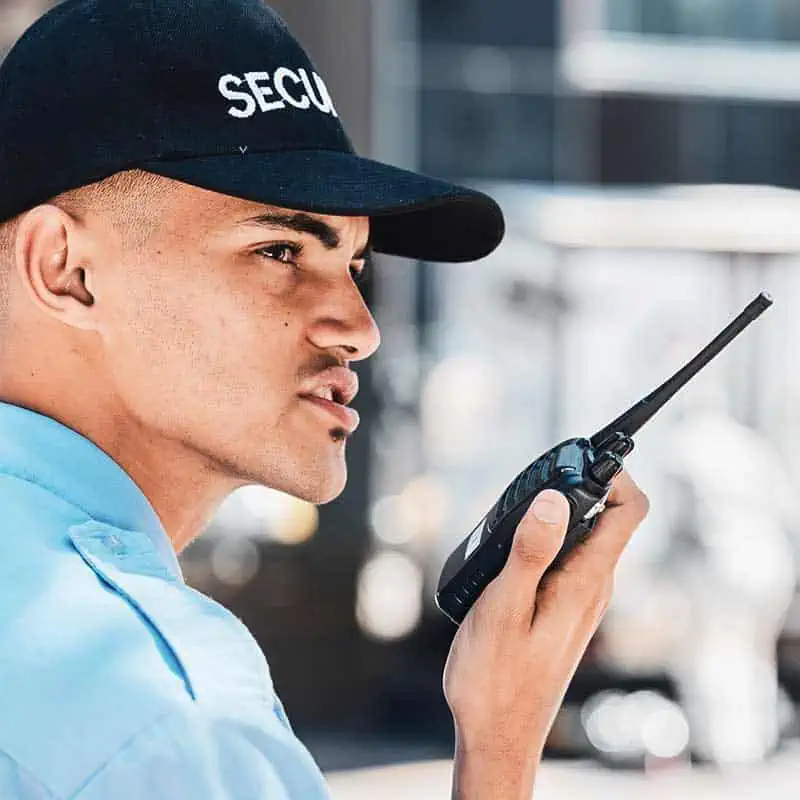 Household Staffing Find a qualified security guard feature
