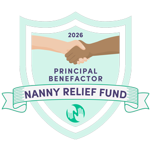 Household Staffing is a Nanny Relief Fund Principal Benefactor for 2026 and beyond